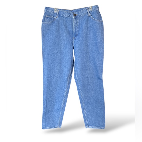 Denim - Gitano Jeans Vintage 80’s Blue Women's Jeans high waist size 16‎ petite (A133)